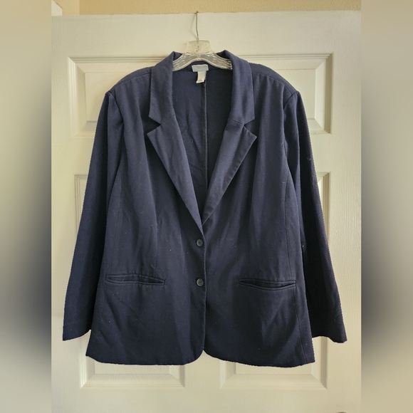 Ava & Viv Jackets & Blazers - Navy Blazer